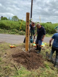 Replacing the Post 2